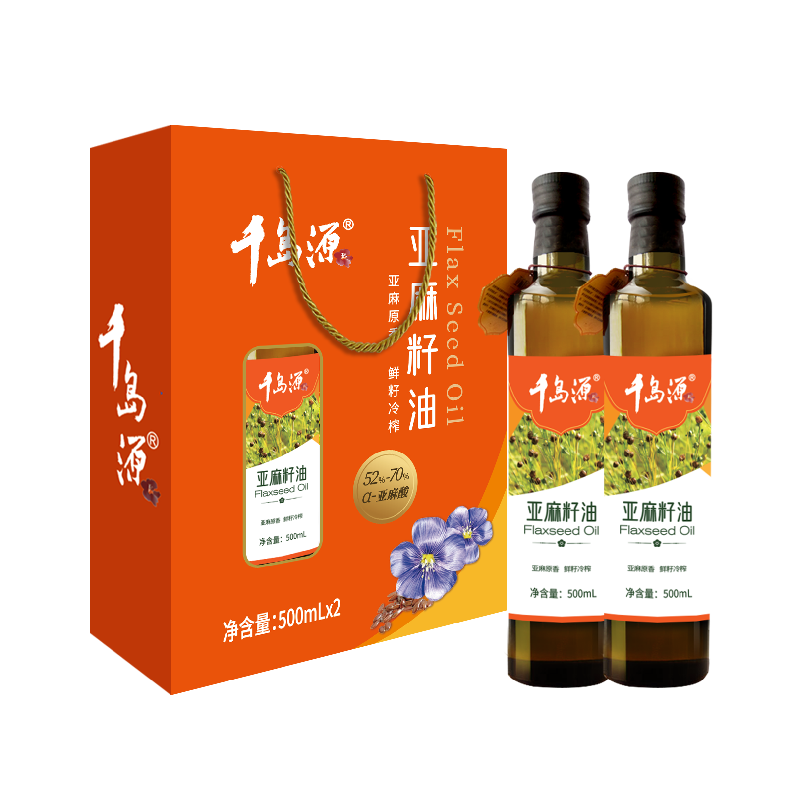 亞麻籽油 500mL*2